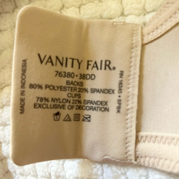 NWT Vanity Fair 38DD back smoother bra - Picture 12 of 15